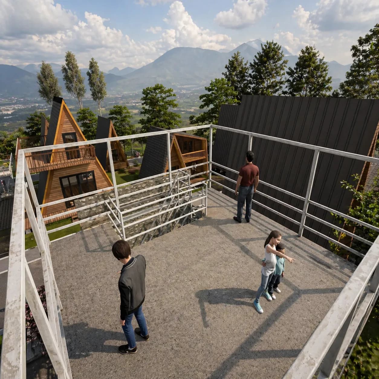 Sky Tower Granada Skypark Cipanas