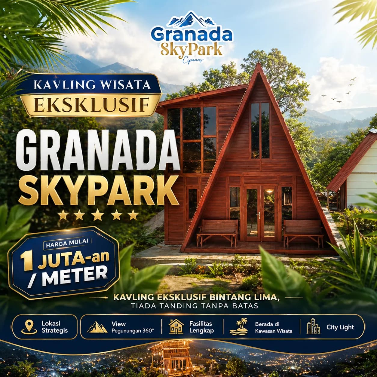 Promo Terbaru Kavling Granada Skypark Cipanas